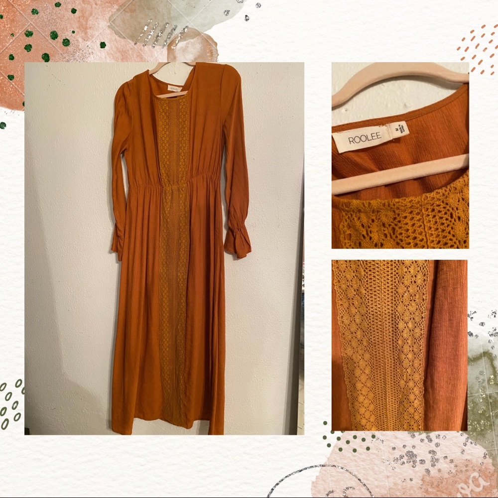 Mustard dress worn once.